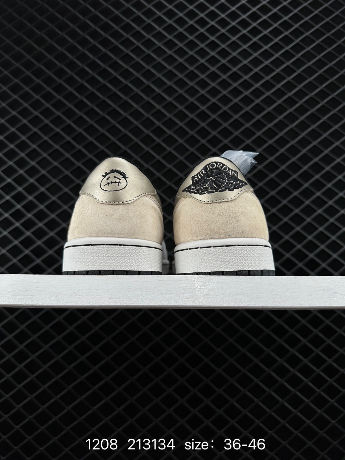 fragment design x Travis Scott x Nike Air Jordan 1 Low OG SP”Black/Green Toe“